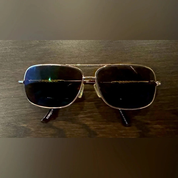 Toxic aviator sunglasses gold  embellished frames only, modern classic glasses - Picture 2 of 8